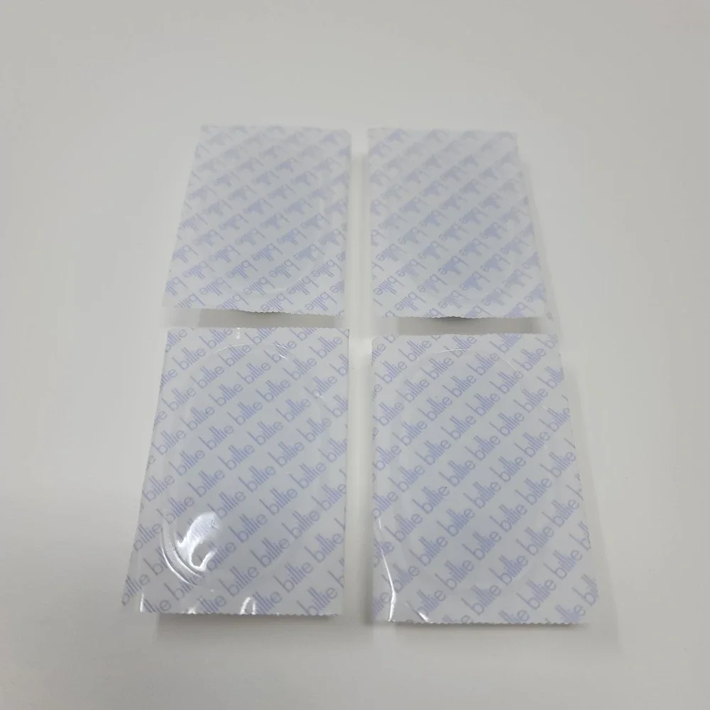 Billie Razor Blade Refills 4 Ct‎ 5-Blade Cartridges Aloe Moisturizer Sealed
